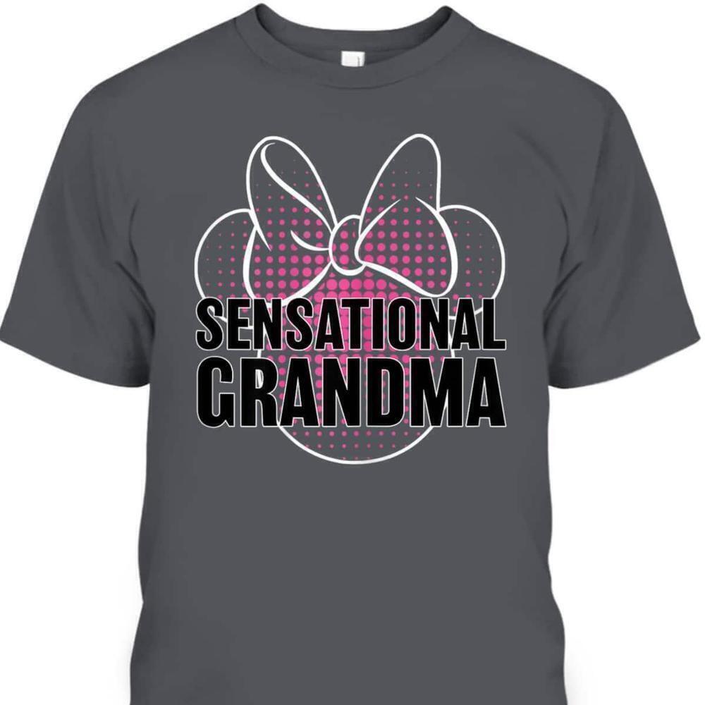 Mothers Day Sensational Grandma Mickey Mouse Cute Family Gift T-Shirt - Picture 1 of 4
